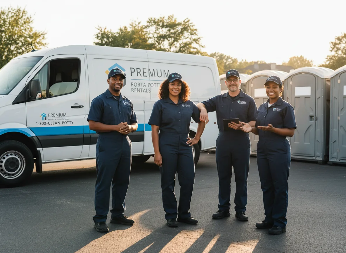 VIP Portable Toilets company in Greenview, IL
